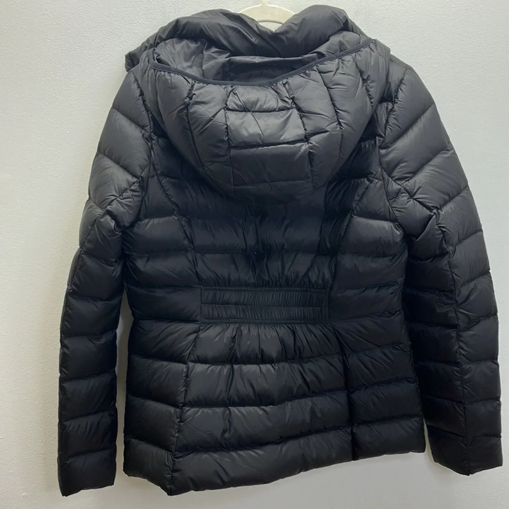 Michael Kors Women's Hooded Packable Down Shine Puffer Coat Size Small New_9